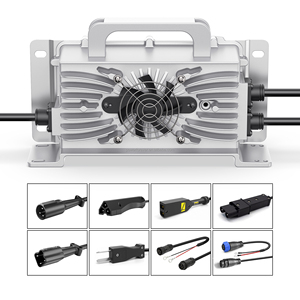 Cargador de Batería para Cortadora de Césped Industrial QA1250D, XYM IP67, Impermeable, de Aluminio, 1250W, 92% de Eficiencia, 45dB, 84V - Product Image 3
