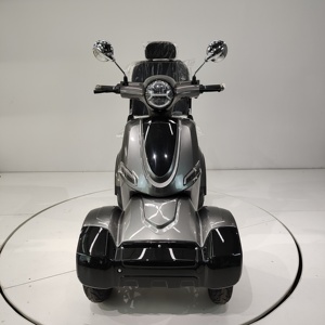<span class=keywords><strong>Moto</strong></span> électrique à quatre roues DINGYITOP, modèle MS-08, homologation européenne, couleur grise, 1000 watts, avec boîte de rangement arrière - Product Image 2