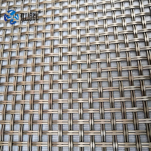 Maille décorative en métal 304 maille tissée décoration <span class=keywords><strong>de</strong></span> mur rideau d'hôtel maille d'extension <span class=keywords><strong>de</strong></span> plaque d'aluminium <span class=keywords><strong>de</strong></span> rideau en métal - Product Image 4