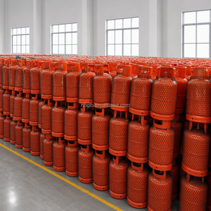 Cilindro de Gas LPG de Acero de Alta Calidad de 12.5 kg, Válvula de 27 mm, Estándar de Nigeria, Vacío, <span class=keywords><strong>Propano</strong></span> <span class=keywords><strong>Butano</strong></span>, Certificación ISO - Product Image 6