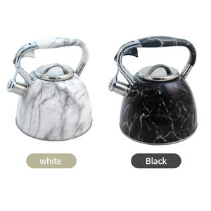 Bollitore Fischietto in Acciaio Inossidabile all'Ingrosso con Manico in Bachelite Effetto Marmo <span class=keywords><strong>per</strong></span> Fornelli a <span class=keywords><strong>Induzione</strong></span>, <span class=keywords><strong>Teiera</strong></span> <span class=keywords><strong>per</strong></span> Acqua - Product Image 4