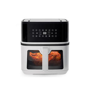 <span class=keywords><strong>Friteuse</strong></span> à air grande capacité 8L <span class=keywords><strong>2</strong></span>-en-1, 1700W, chauffage 3D avec écran tactile intelligent et fenêtre visible pour la famille - Product Image 3