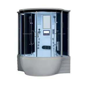 2020 hot sales new Steam shower Sauna room Shower enclosure with massage bathtub G168