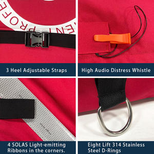 Plataforma de rescate de agua plegable portátil Estera <span class=keywords><strong>flotante</strong></span> de extinción de incendios portátil <span class=keywords><strong>Manta</strong></span> de pontón salvavidas Balsa salvavidas de agua - Product Image 2