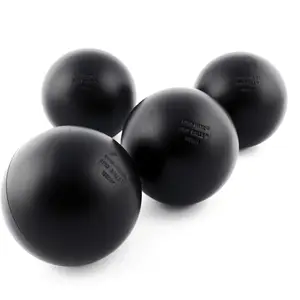 Made in EU 100mm Black Floating Ball Plastic Bird Ball HDPE Shade Ball for Protecting Water