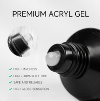 Gel acrylique pour ongles RONIKI Salon Grade Quick Extension Product, finition brillante longue durée.