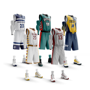 Adaptación de estilo, camiseta de baloncesto personalizada Reversible, uniforme de baloncesto transpirable de buena calidad para Club - Product Image 6