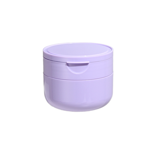 Envase de Plástico PP para Discos de Algodón con Ácido Salicílico, Botella de Doble Capa con Tapa Abatible de 100g, Personalizado por el Fabricante Firstborn - Product Image 1
