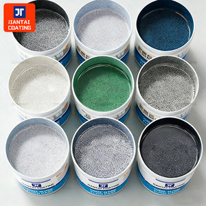 Recubrimiento de Piso Autonivelante de Arena Epoxi de Color JIANTAI 2026, Recubrimiento de Piso con Efecto Mármol de Alta Dureza y Sin Juntas - Product Image 2