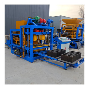 Macchina Automatica per la Produzione di Blocchi di Pavimentazione Qt4-25, Macchina per Blocchi Cavi in Calcestruzzo, Produttore di Stampi per Mattoni e Pavimentazioni - Product Image 2