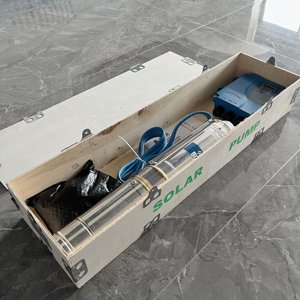 HD 2.2kW 3HP AC pompa solare pozzo profondo per l'agricoltura di irrigazione con 2 pollici di uscita - Product Image 5