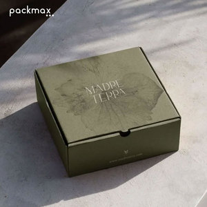 Boîte rigide écologique haut de gamme en forme de coquille, fabriquée à partir de matériaux recyclés, pour cadeaux et artisanat - Product Image 4
