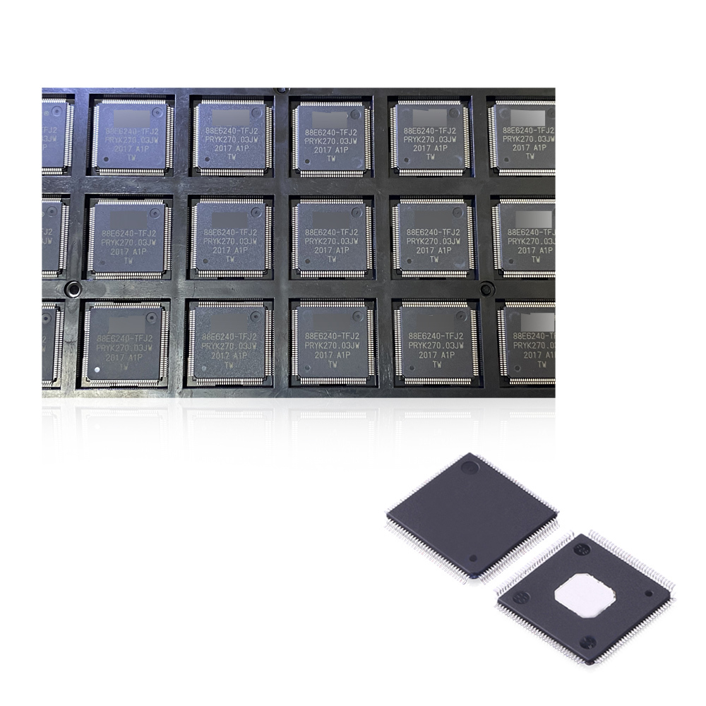 SMT Circuitos integrados chips distintos componentes electrónicos IC ETH interruptor 88E6240-TFJ2 en stock