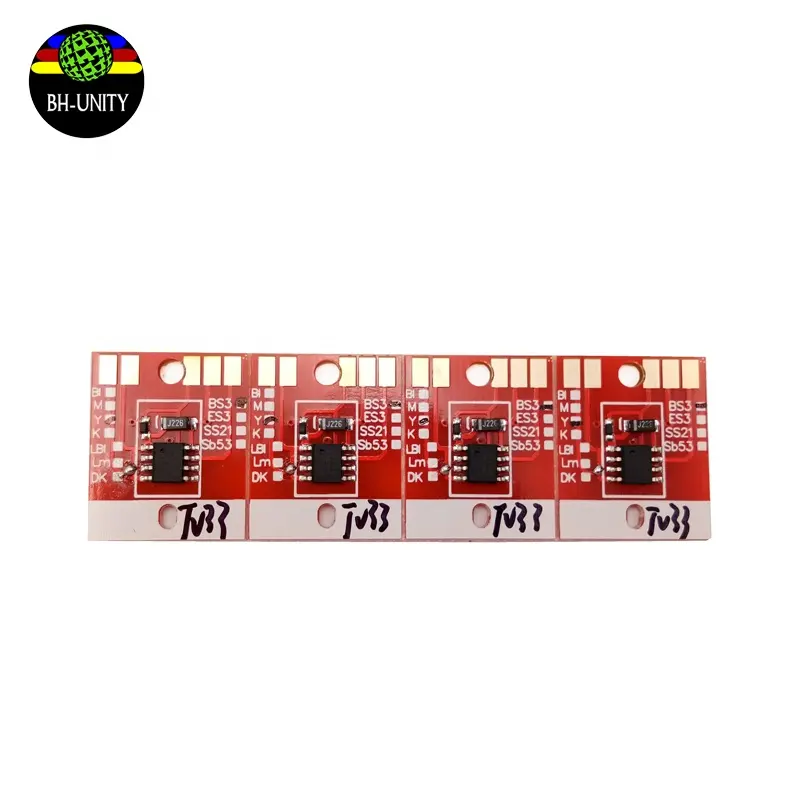 Giảm Giá Mạnh Mimaki Cjv 150-160 Chip Mực Bs3 Mực Tự Động Thiết Lập Lại Vĩnh Viễn Chip Mực Cho Mimaki Jv33 Nạp Mực Máy In