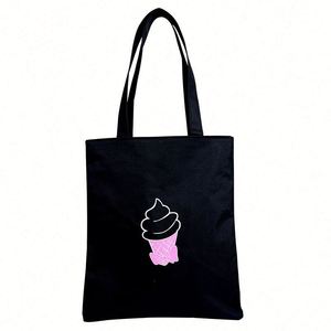 Sac fourre-tout personnalisé en toile de coton avec logo sur mesure, réutilisable pour le shopping – Meilleure vente - Product Image 5