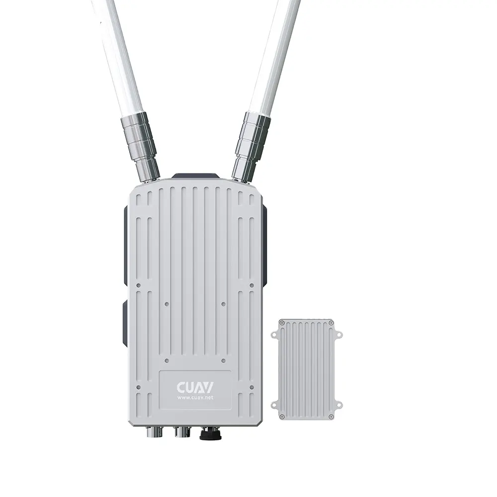 CUAV ใหม่ LBA 3อุตสาหกรรมไมโครเครือข่ายส่วนตัว4G 5G ไฮบริดแบนด์วิดธ์ขนาดใหญ่หนึ่งถึงหลายสถานีฐานการสื่อสารเสาอากาศ