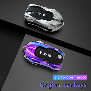 Adatto per portachiavi Cover protettiva per auto portachiavi <span class=keywords><strong>Honda</strong></span> Civic CR-V HR-V accordo giada Crider odissea 2015-2018 - Product Image 3