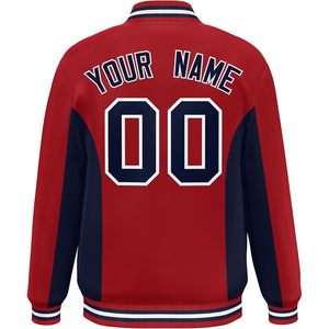 Veste de baseball universitaire personnalisée unisexe pour adulte, avec nom et numéro brodés, style décontracté, type Letterman, pour l'automne - Product Image 2