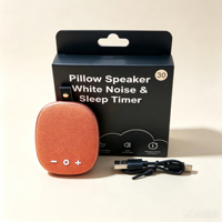 Mini haut-parleur sans fil à conduction osseuse pour le sommeil, à placer sous l'oreiller