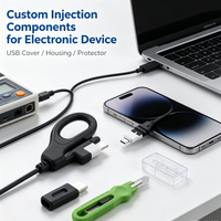 Pièces en plastique moulées par injection sur mesure, matériaux ABS, PP, PC pour jouets, appareils électroniques, appareils ménagers, équipements médicaux, composants OEM