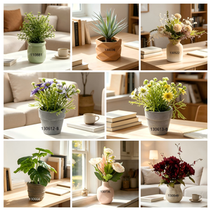 <span class=keywords><strong>Palmier</strong></span> artificiel <span class=keywords><strong>Licuala</strong></span> Grandis à faible entretien dans un pot en plastique noir, <span class=keywords><strong>palmier</strong></span> Areca tropical luxuriant pour la décoration de balcon - Product Image 4