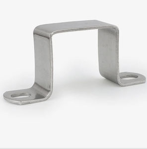 قوس حائط أنبوب رفيع صناعي من الحديد الزهر للتثبيت عائم من الفولاذ المعدني الأسود مخصص - Product Image 6