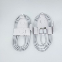 Câble de chargeur rapide tressé de qualité d'origine 60W USB-C veste en nylon PD type-c à type-c câble de téléphone de données pour iOS