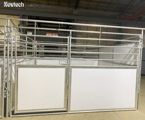 Paardenstallen Buiten Met Dak Paardenopvang Voor Paardensportclub Paardenboarding Goedkope Gegalvaniseerde Stalen Dressuuruitrusting - Product Image 1