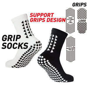 <b>Custom</b> Logo Soccer <b>Grip</b> <b>Socks</b> Supportive Athletic <b>Socks</b> for Football Training with Anti-Slip Design - Product Image 1