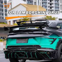 Pare-chocs de voiture pour URUS Rear Upgrade M Style Dry Carbon Fiber New Black Body Kit 2024 100% Fitment