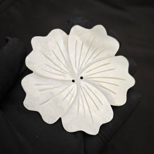 Tùy Chỉnh 3Inch Thêm Lớn Óng Ánh Mẹ Vỏ Ngọc Trai Vòng Sao Trái Tim Hoa Hình Dạng Nút Áo Cho DIY Craft - Product Image 6