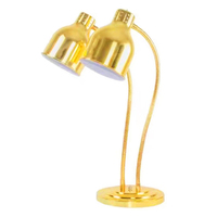 Équipement de buffet, lampe chauffante pour hôtel, support de lampe de table de luxe, réchauffeur de nourriture en acier inoxydable, lumière chauffante pour aliments