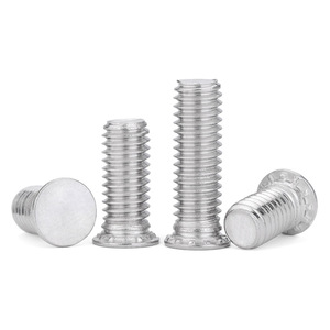 304 316 स्टेनलेस स्टील fh fhh fhhh fhhh स्व-क्लिचिंग स्क्रू pem फास्टनरों फ्लैट राउंड फ्लश सिर स्वयं क्लिंचिंग स्टड - Product Image 2