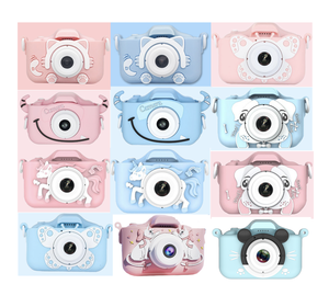 Cute Cartoon <strong>Kids</strong> 2.0 Inch 1200W X5S <strong>Digital</strong> Photo <strong>Camera</strong> Built-In Games Instant <strong>Camera</strong> MOS MicroSD for Children's Christmas - Product Image 5
