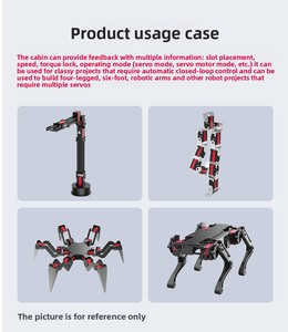 HL3606M <span class=keywords><strong>Mini</strong></span> Servo com 6kg Torque e 0.08s Velocidade Ideal para 3D Impresso Dexterous <span class=keywords><strong>Robot</strong></span> Grippers ROS ROS2 Abrir Hardware Projetos - Product Image 6