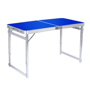 Camping Folding <b>Table</b> Easy Carrying Adjustable Height <b>Table</b> Set <b>Portable</b> Suitcase Folding Outdoor Chair and <b>Table</b> Set - Product Image 1