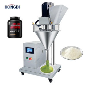 Desktop Semi-Automatic Electric PLC Powder Filling Machine Film/Foil/Paper Packaging for Coffee <b>Flour</b> Nutritional Drinks Mix - Product Image 2