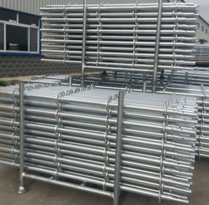 Échelles et échafaudages en acier galvanisé de construction réglable - Product Image 1