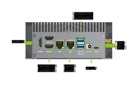 GGDX Oficial RockChip 3588 Caja de IA Industrial, Potente Computación de IA, 6 TOPS, 8GB, Compatible con Android y Linux