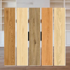 High Quality Wood Look Peel and Stick PVC Vinyl Flooring <b>Sheets</b> Self Adhesive Floor <b>Tiles</b> for Easy Home Renovation - Product Image 1