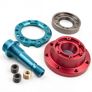 Tapas de Manillar de Motocicleta de Aluminio Anodizado CNC, Piezas de Fresado y Torneado Personalizadas para Motocicleta - Product Image 6