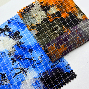 New Stock Arrival Pattern Ripstop Nylon Fashion Fabric Supply Free Sample 0.5 Grid Fabrics for Clothing - Product Image 3