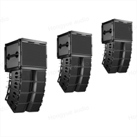 Superventas de alta calidad K208 doble 8 pulgadas Line Array 2 vías caja de altavoz sistema de sonido profesional caja de altavoz