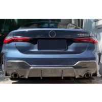 Lèvre arrière de haute qualité pour BMW série 4 G22 G23 G26 lèvre de pare-chocs arrière de bonne qualité lèvre de diffuseur arrière en Fiber de carbone