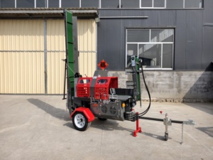 Nueva Máquina Procesadora de Leña con Motor de Gasolina de 20T de Fuerza de Partición Máxima, Rajadora de Troncos con Motor y Bomba Confiables - Product Image 2
