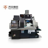 Tour CNC suisse à double broche Fanuc ST-203, machine combinée de tournage et de fraisage pour métaux avec alimentateur automatique de barres
