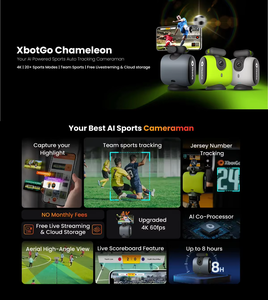 Gimbal 360 exclusif pour le football et les sports °   Support de téléphone avec suivi automatique par IA, 4K 60FPS, batterie 8H, pour l'enregistrement d'entraînements et de matchs de football - Product Image 2