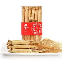 Racine de Ginseng Séchée 100% Naturelle Sans Soufre Certifiée GMP Vente en Gros en Vrac Origine Anhui pour Extrait de Plantes Mondial Ren Shen
