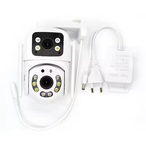 <span class=keywords><strong>ICSEE</strong></span> lente dual inteligente de alta definición 360 ° CCTV 1080P Cámara hogar inalámbrico/con cable WiFi cámara de monitoreo - Product Image 2