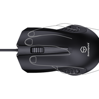 Ratón Cómodo y Antideslizante, con Cable e Inalámbrico, USB, Óptico, Venta al por Mayor para Oficina en Casa, Computadora Portátil y de Escritorio
